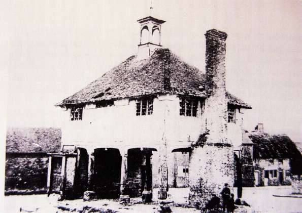 Figure 4.
Great Bedwyn market hall, Wiltshire, demolished 1870s.